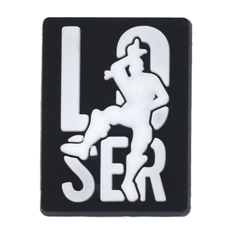 Fortnite Crocs Shoe Buckle Cute DIY Croc Charm Female Garden Shoes Decor Party Girls boys Gifts