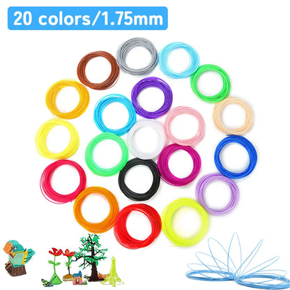 New 3D Pen for Children Kids Creative Diy 3D Printing Pens PLA Filament Portable Child's Birthday Gift with Christmas