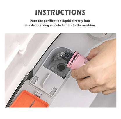 PETKIT Pad Cat Litter Box Special Purification Concentrated Liquid Sterilization Deodorant Pear Flower Fragrance Liquid Cleaning