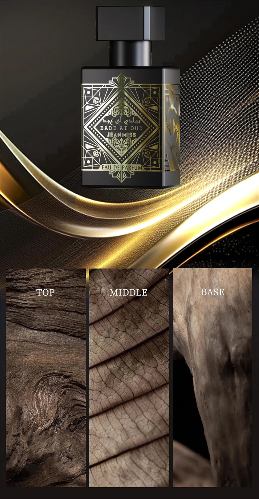 Unisex Dubai Perfumes Women 30ml 3Pcs Gift Set Cologne Men Lasting Fragrance Perfumes De Mujer Floral Woody Scent Parfums Homme