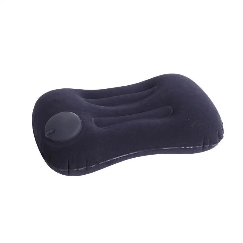 Camping Pillow Inflatable Travel Pillow 1pc Portable Neck Rest Press to Inflate Compact Air Pillow for Beach Office Home Travel