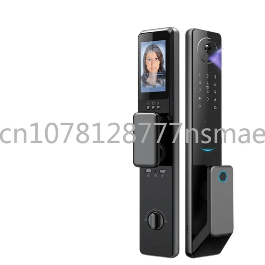 2024 Smart Door Lock  Wifi Smart Fingerprint Digital Safe Door with Camera Lock for Home