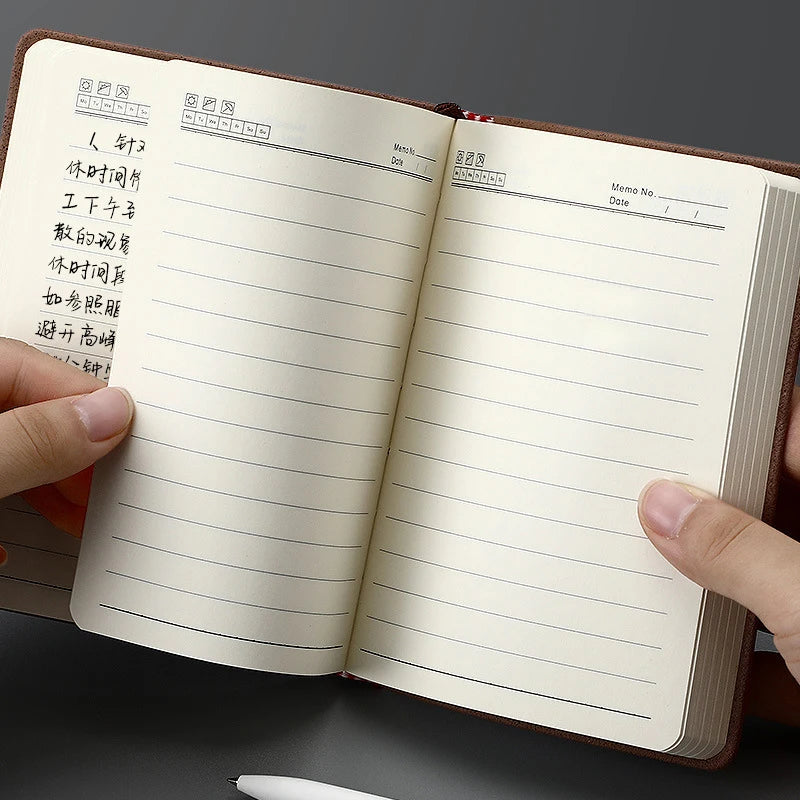 Notebooks A6 360P Lined/Blank Page Diary Planner Journal Notepad Stationery For Office School Supplies Bullet Sketch Agenda 2025