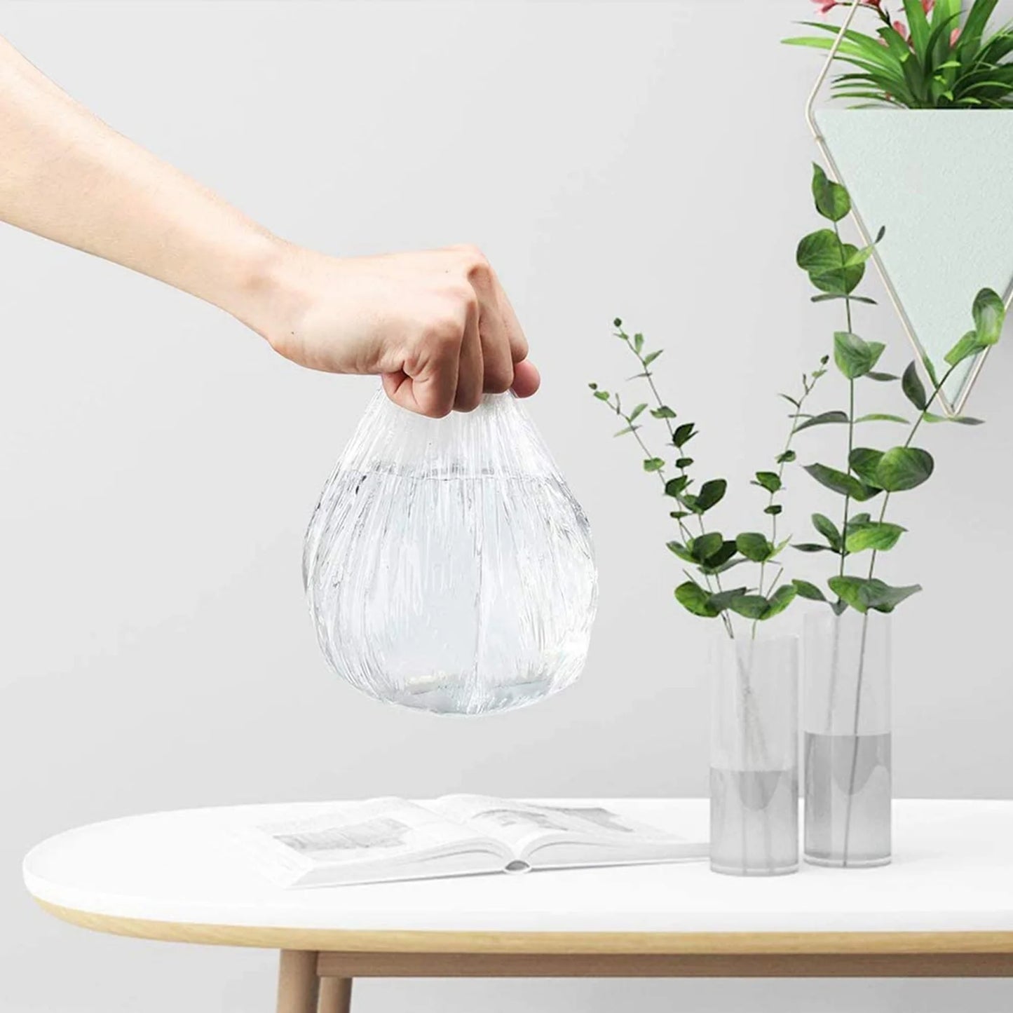 Y51A-200Pcs Reusable Food Keep Fresh Storage Covers Elastic Clear Bowl Covers Dish Plastic Covers For Family Outdoor Picnic