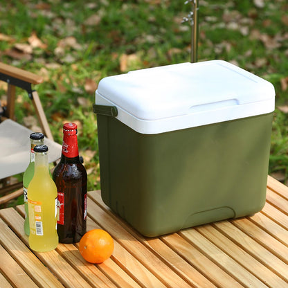 13/6L Camping Ice Box Outdoor Fridge Cooler 18L Large Capacity Portable Ice Bucket Incubator Refrigerator Car Fresh-Keeping