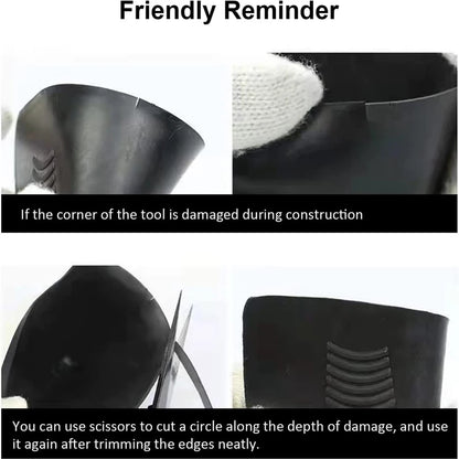 Caulking Finisher Tool Silicone Manual caulking Tool Polyurethane Sealant Smooth Scraper Caulk Finisher for Tile Wooden Brick