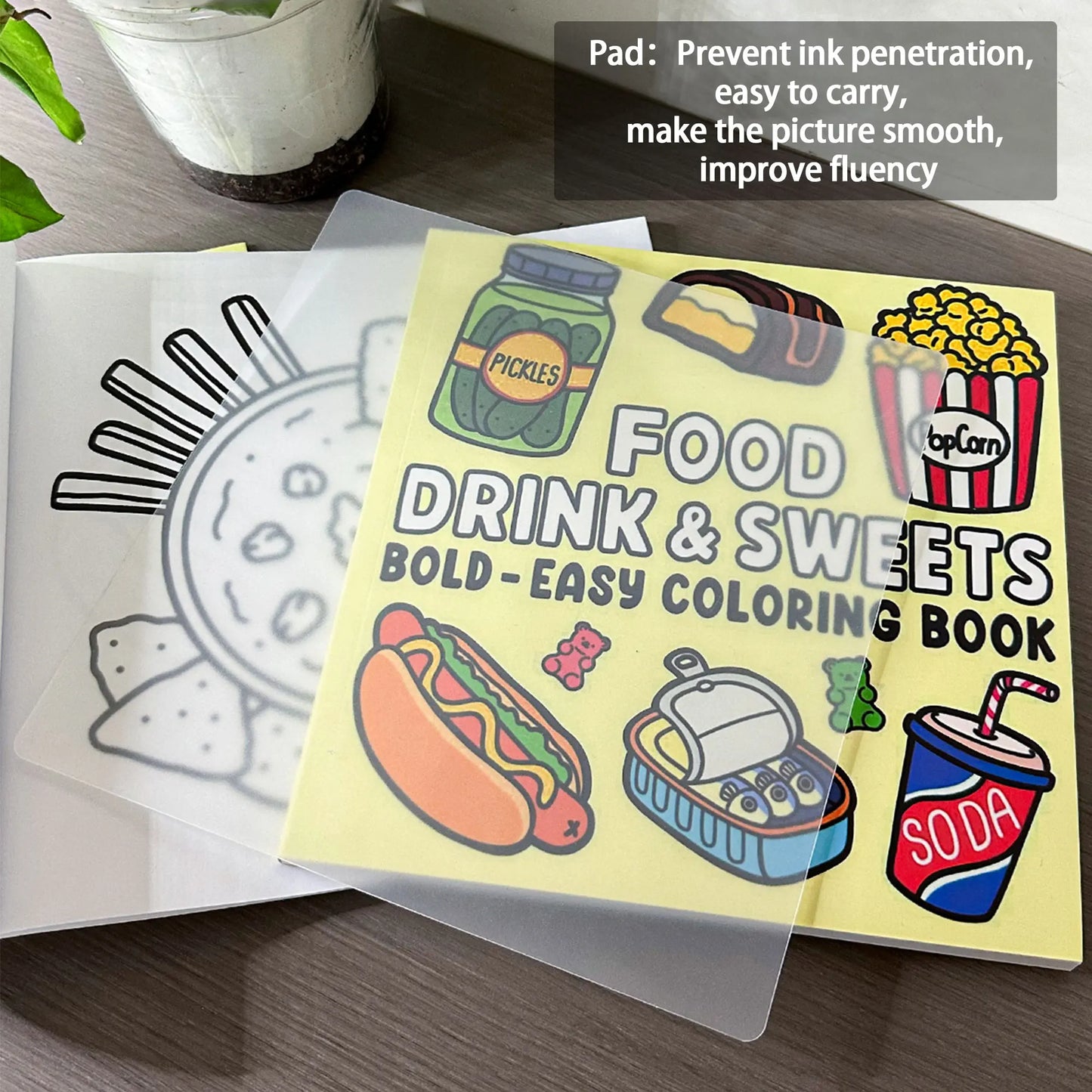 Educational Stress-Relief Coloring Book: Suitable for teenagers to inspire creativity, and a coloring book about daily items.