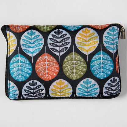 Waterproof Printing Reusable Shopping Bag Tote Bags Fashion Eco Friendly Shopping Bag Foldable Zipper Women's Handbags