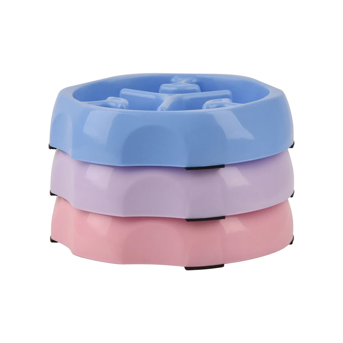 Pet Dog Anti Choking Slow Food Bowl, Anti Slip And Spilled Dog Food Slow Food Bowl, Rice Bowl, Dog Bowl, PP Bowl