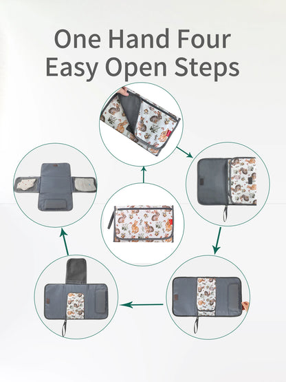 INSULAR Baby Diaper Changing Pad Portable Diaper Bag Waterproof Infant Nappy Sheet Multi-functional Mother-Baby Nursing Products