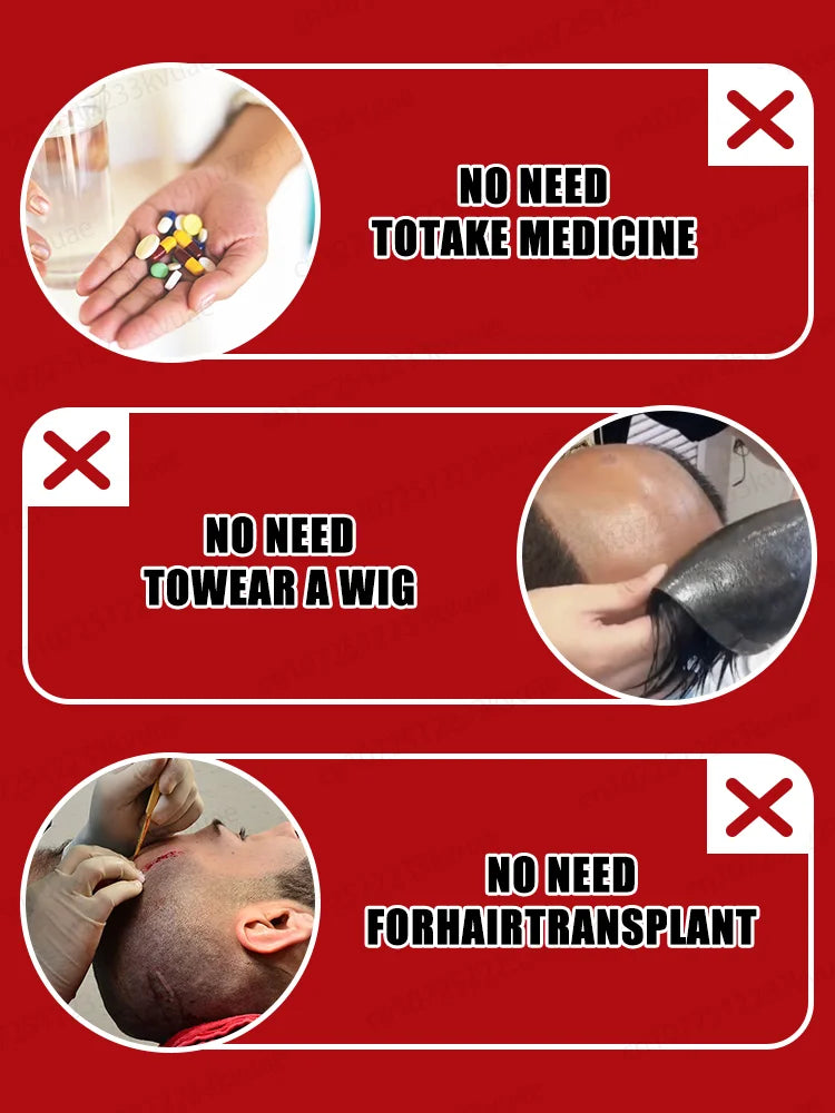 The latest hair serum for 2025. Quickly repair hair follicles and say goodbye to hair loss.