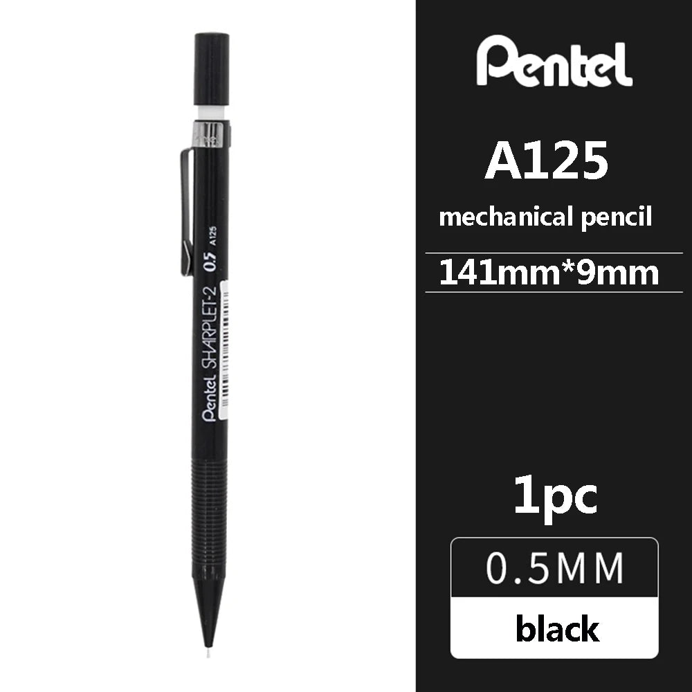 Japan Pentel Mechanical Pencil 0.5/0.7/0.9mm Drawing Office & School Supplies Stationery A125 127 129 School Acsesories School