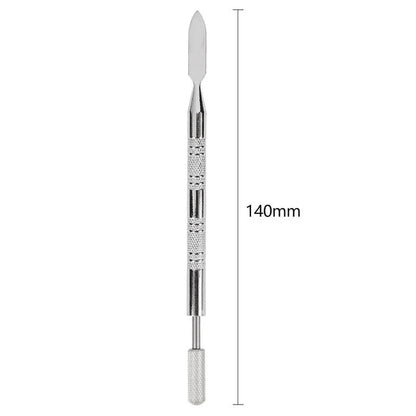 Leather Edge Double Head Brass Glue Painting Roller Oil Gluing Dye Pen Stick Speedy Paint Roller Tool DIY LeatherCraft Tools