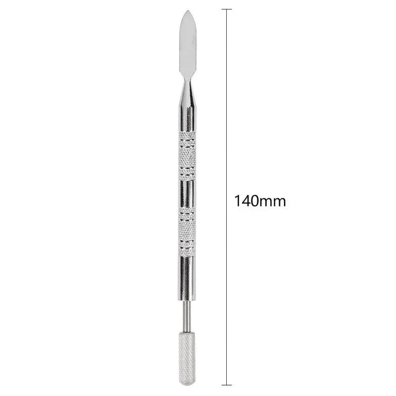 Leather Edge Double Head Brass Glue Painting Roller Oil Gluing Dye Pen Stick Speedy Paint Roller Tool DIY LeatherCraft Tools