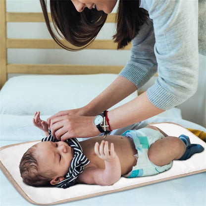 Foldable Baby Diaper Changing Pad Waterproof Newborn Diaper Pad Portable Toddler Changing Table Durable Oxford Baby Diaper Sheet