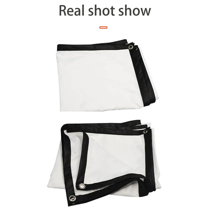 16:9 Portable Projector Screen Simple Projector Curtain 72/84/100/120/150 inch HD Display Screen Home Cinema Theater Movie Home