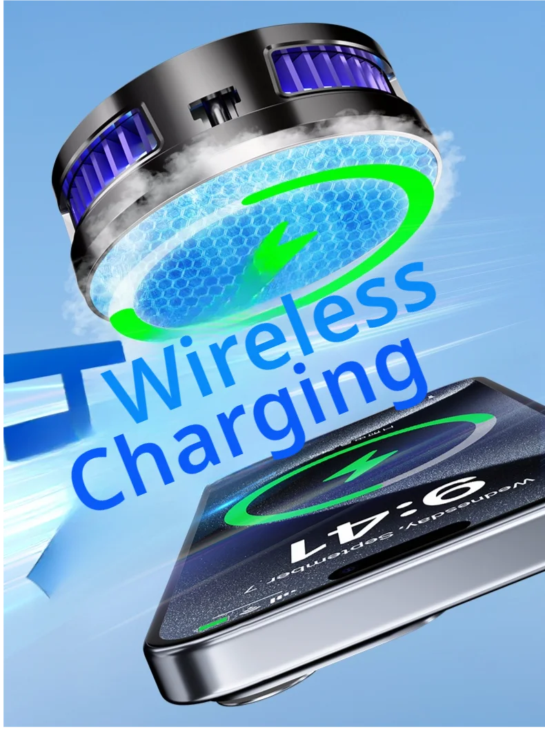 SL15 New Mobile Phone Radiator for Mobile Phone Phablet Fan Semiconductor Mobile Phone Cooler Gaming Cooler Mobile Phone