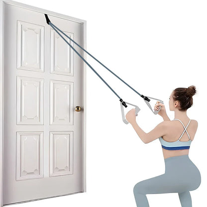 2PCS Multifunctional Resistance Band Upgrade Door Anchor Strap Portable Suitable for Strength Training and Home Fitness