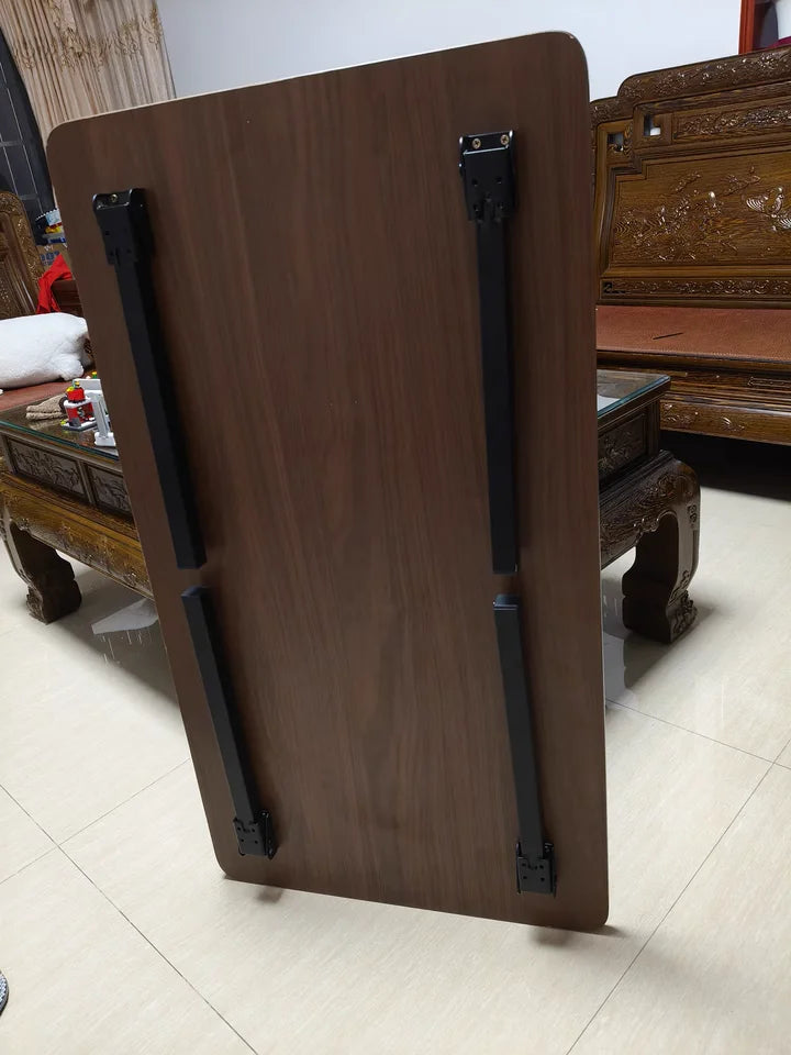 Foldable Table Leg Supports Thickened Sturdy Bases Anti-Slip Wear-Resistant Silent Foot Pads Heavy-Duty Aluminum Alloy  Design