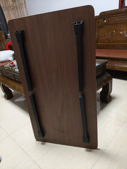 Foldable Table Leg Supports Thickened Sturdy Bases Anti-Slip Wear-Resistant Silent Foot Pads Heavy-Duty Aluminum Alloy  Design