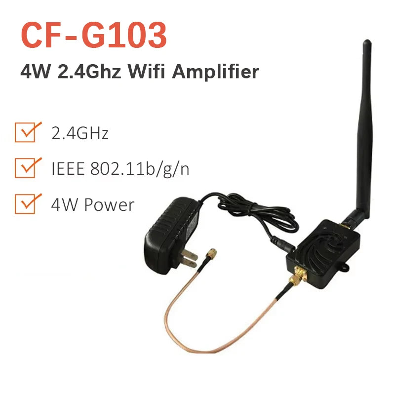 Comfast High Power Wifi Amplifier 2.4Ghz 4W Wi-fi Signal Booster&5.8G 5W Wi-Fi Router Extend Wireless Wi fi Range Extender