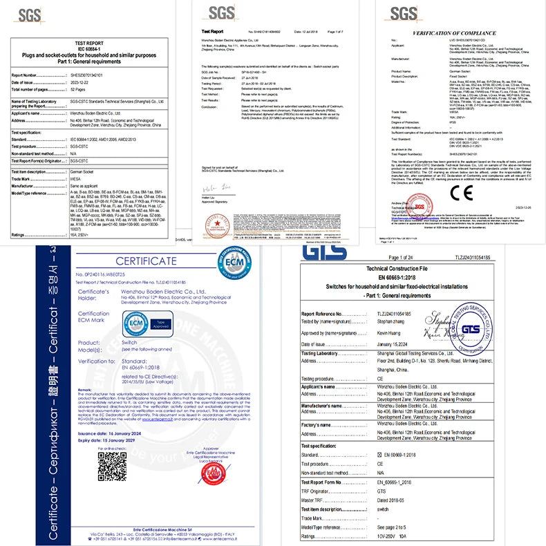 Silvery Electrical Outlets Power Sockets 250V EU Standard Wall Embedded Flame Retardant AC Not Ground Plugs Socket Paint Plastic