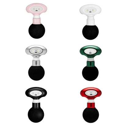 Portable Mini Pocket Wireless Massage Gun Electric Sport Handheld Fascial Gun Body Deep Tissue Muscle Vibration Fitness Massager