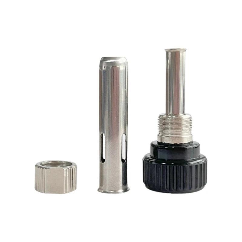 3PCS Soldering Station Iron Handle Accessories Stainless Steel Housing for 936 Iron Head Cannula Iron Tip