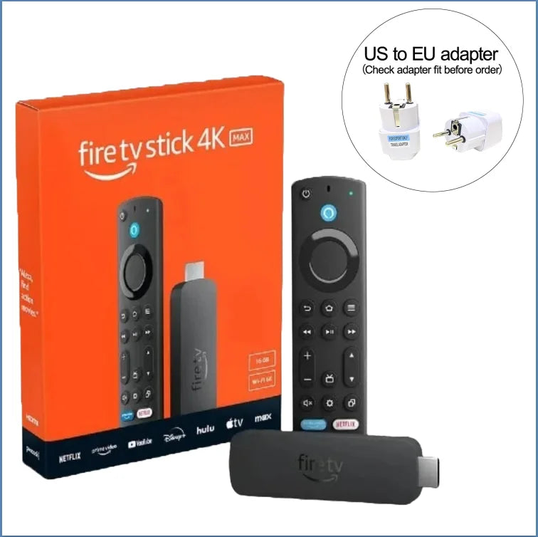 Amazon Fire TV 4K MAX, Android TV Box, Netflix 4K Streaming stick with wifi 6E.16GB Storage All NEW