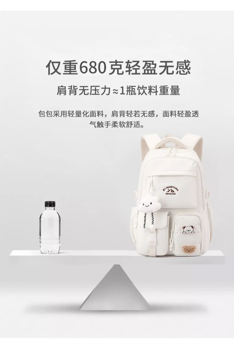 2025 Fashion Girls Waterproof School Bags For Light Weight Children Backpack school bag Printing Kids School Backpacks mochila