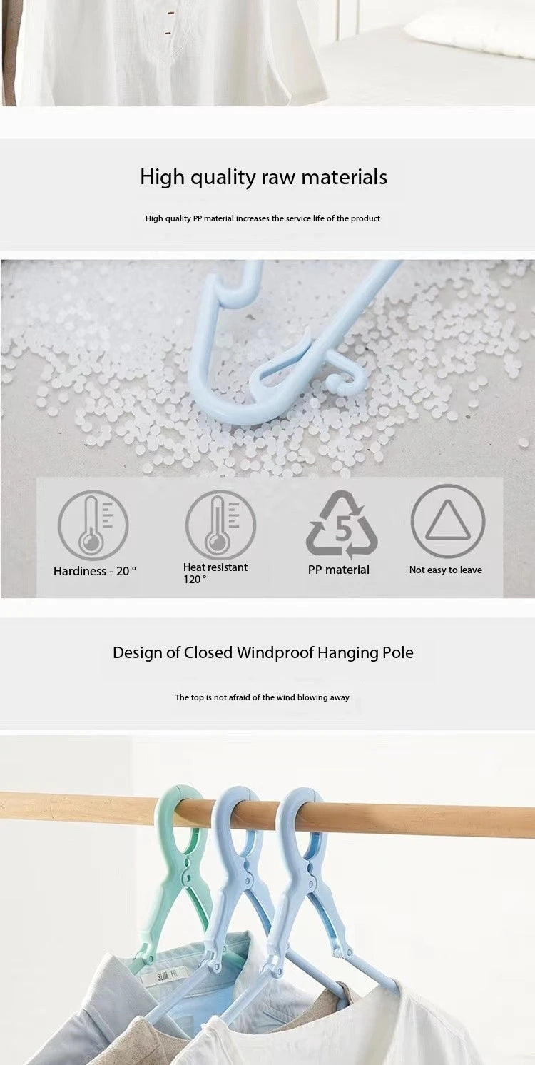 Super sized seller uses multifunctional windproof drying racks with thickened thickness (2pcs)