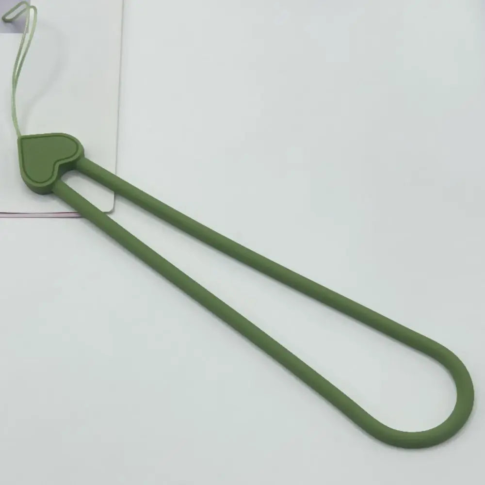 Silicone Wrist Hand Strap Phone Lanyard Key Straps Mobile Phone Strap Phone Charms Pendant Phone Hanging Rope For Mobile Phone