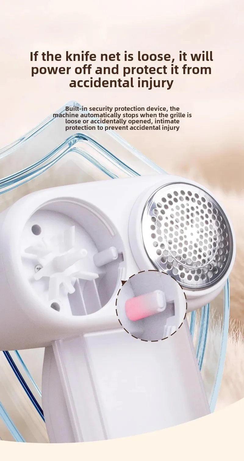 Electric Lint Remover Rechargeable Lint Remover Clothes Sweater Defuzzer Intelligent Digital Display Lint Shaver Trimmer