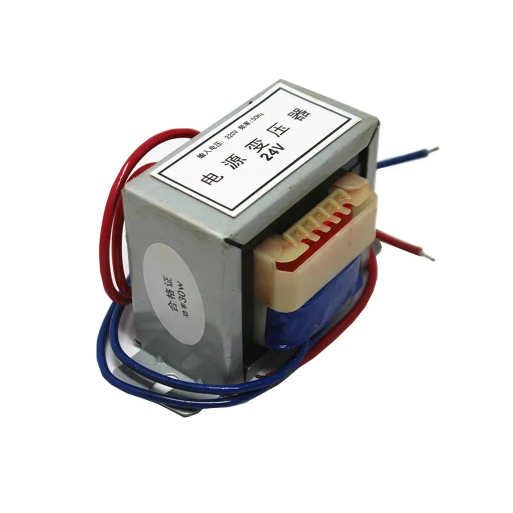 30W Single/dual Phase EI Power Transformer AC 220V To AC 12V/24V Output Voltage Electrical Supplies
