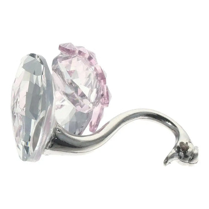 Beautiful Glass Home Decoration, Cute Swan Statue, Home Decoration, Dining Table Family Collection Gift, Home Crystal Decoration