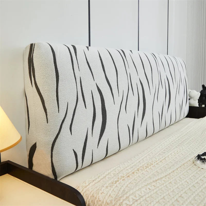 Headboard Bedhead Cover Dust Cover Double Bed Covers Durable Bed Back Protection Elastic All-inclusive Bedhead Cover Home Decor
