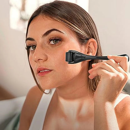 Titanium Alloy 540 Derma Roller Micro Needles Length Dermoroller Microniddle Roller for Face Skin Care Treatment Hair Growth