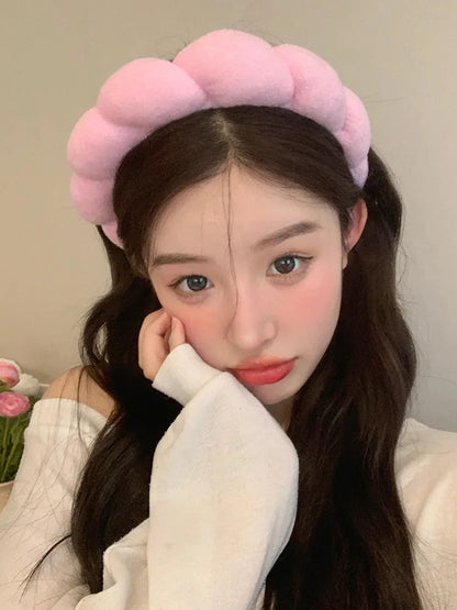 Spa Headband & Wristband for Face Wash 1 Set of skincare headband for face wash, facial mask and skincare