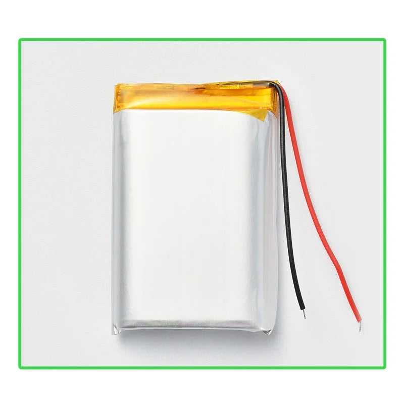 3.7V 103450 2000mah Polymer Lithium Rechargeable Battery  for MP5,Toys,Cameras, GPS, Bluetooth, Speakers High Capacity
