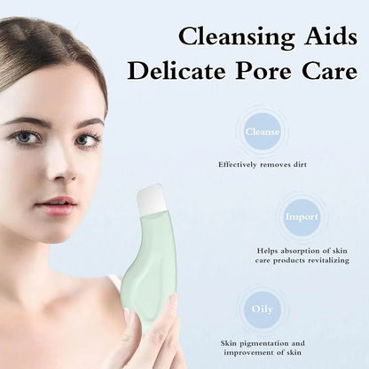 Blackhead Remover Tool Silicone Face Scraper for Deep Cleansing Nose Blackhead Remover Skin Care Tool for Men and Women