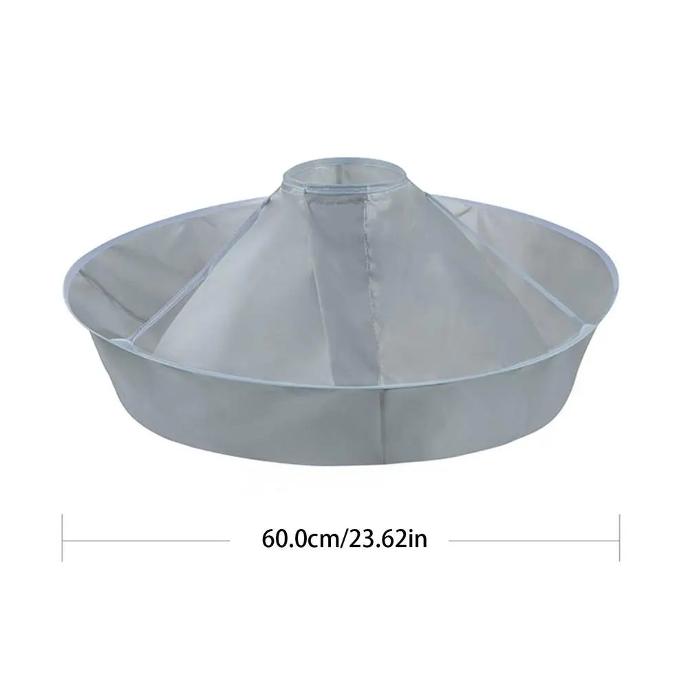 Barber Cape 60cm Umbrella Shape Salon Hair Styling Cape for Adults Men Women Hairdressing Supplies for Hair Cutting Coloring