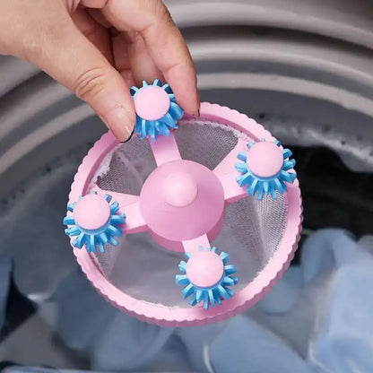 Washing Machine Filter Bag Reusable Net Laundry Ball Floating Lint Hair Catcher Pet Hair Remove Dirt Collection Dedusting Roller
