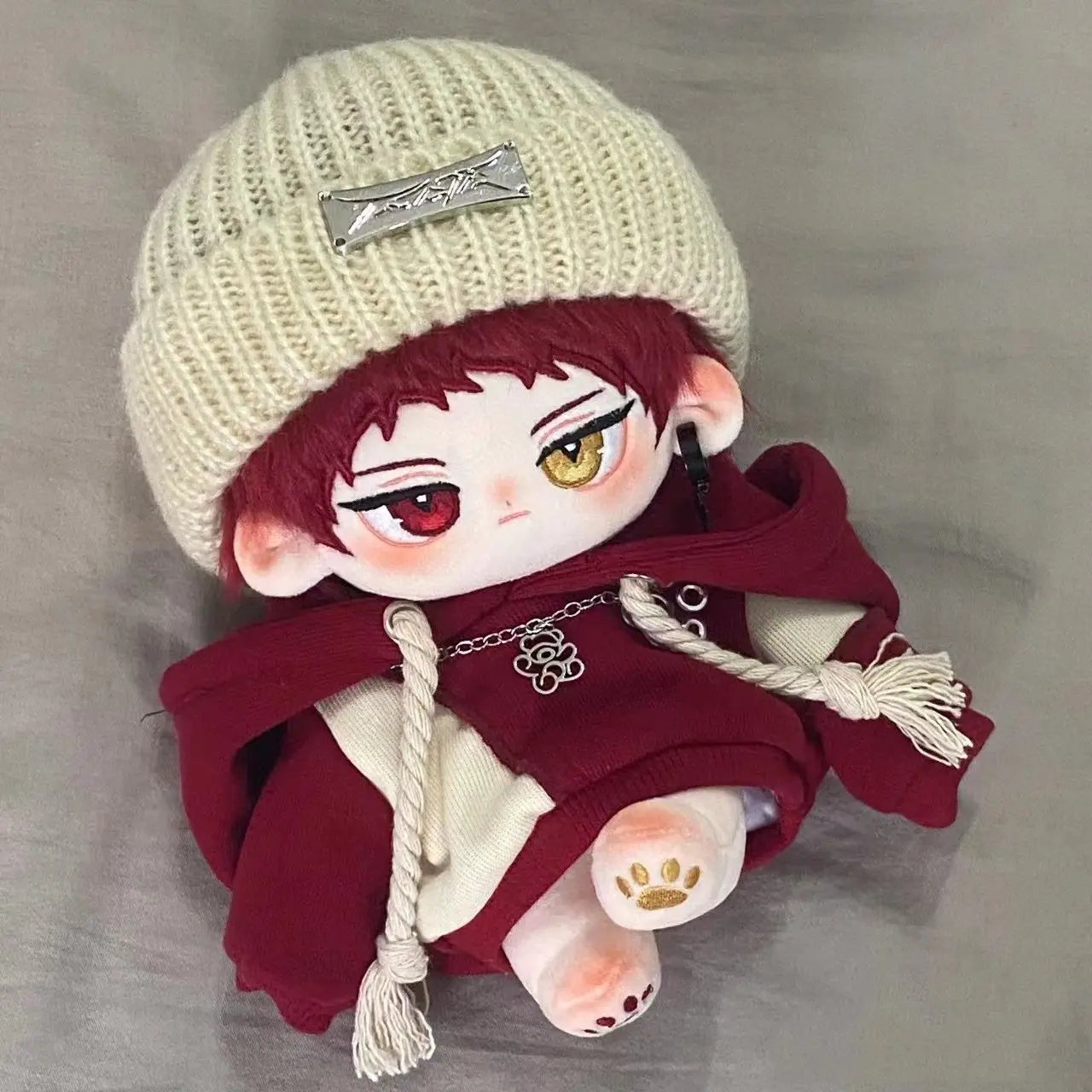 20cm Dress-up Doll's Clothes Cotton Doll Cute Clothes Cartoon Plush Doll Clothes Naked Doll Regular Body Only Clothes No Doll