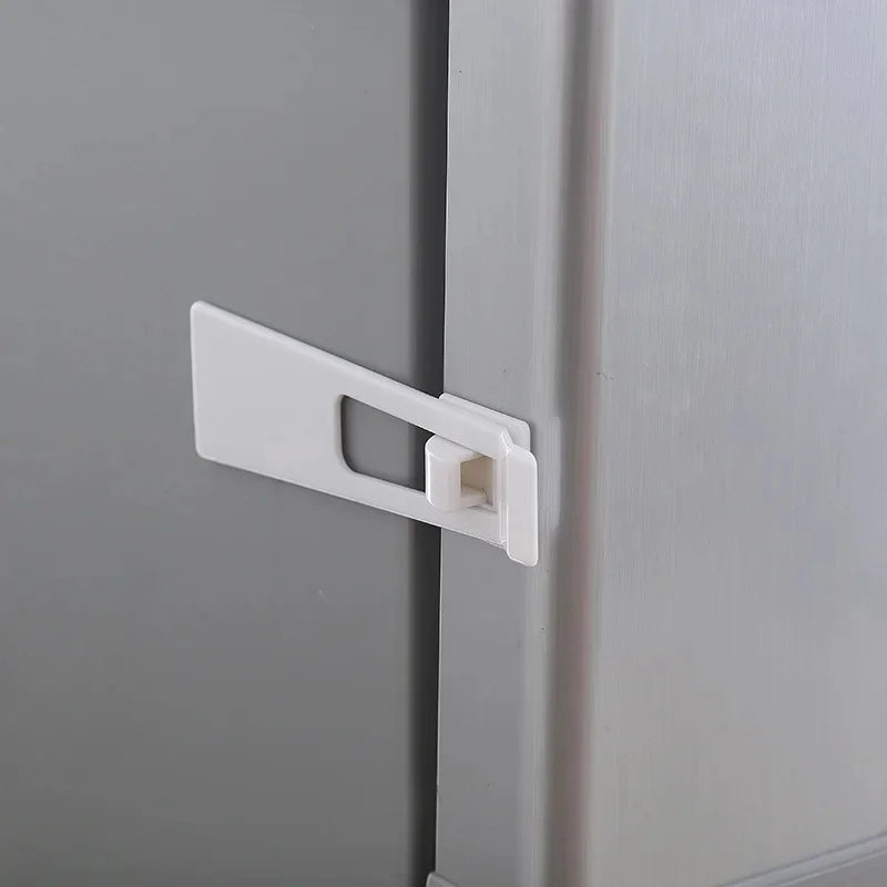 2pcs Child Safety Lock Refrigerator Cabinets Lock for Baby Security Anti-pinch Safe Protection Baby Care Proofing Product