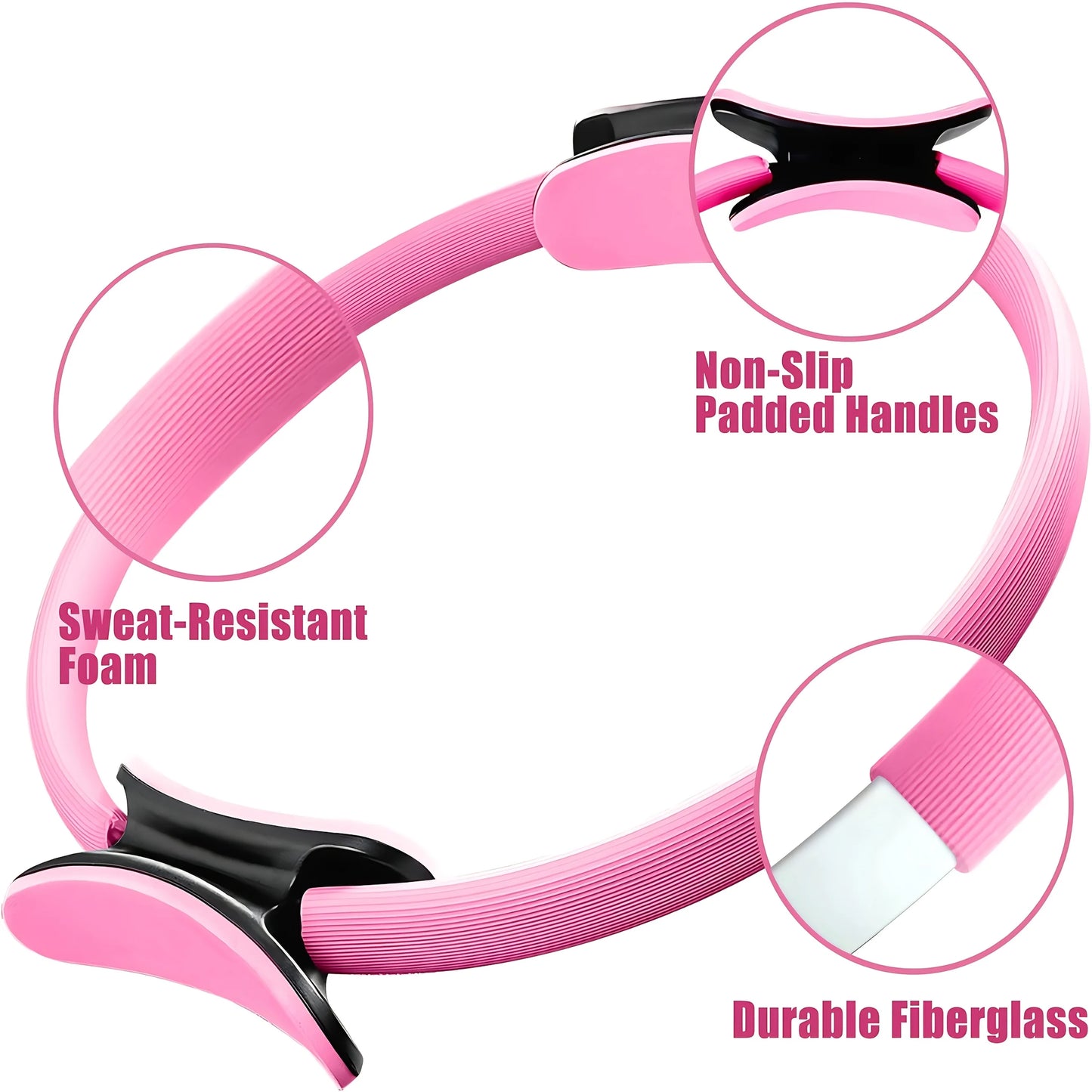12 Pcs Pilates Loop Yoga Set, Including Yoga Ball, Tension Belt, Yoga Ring and Other Yoga Equipment, Yoga Accessories Set