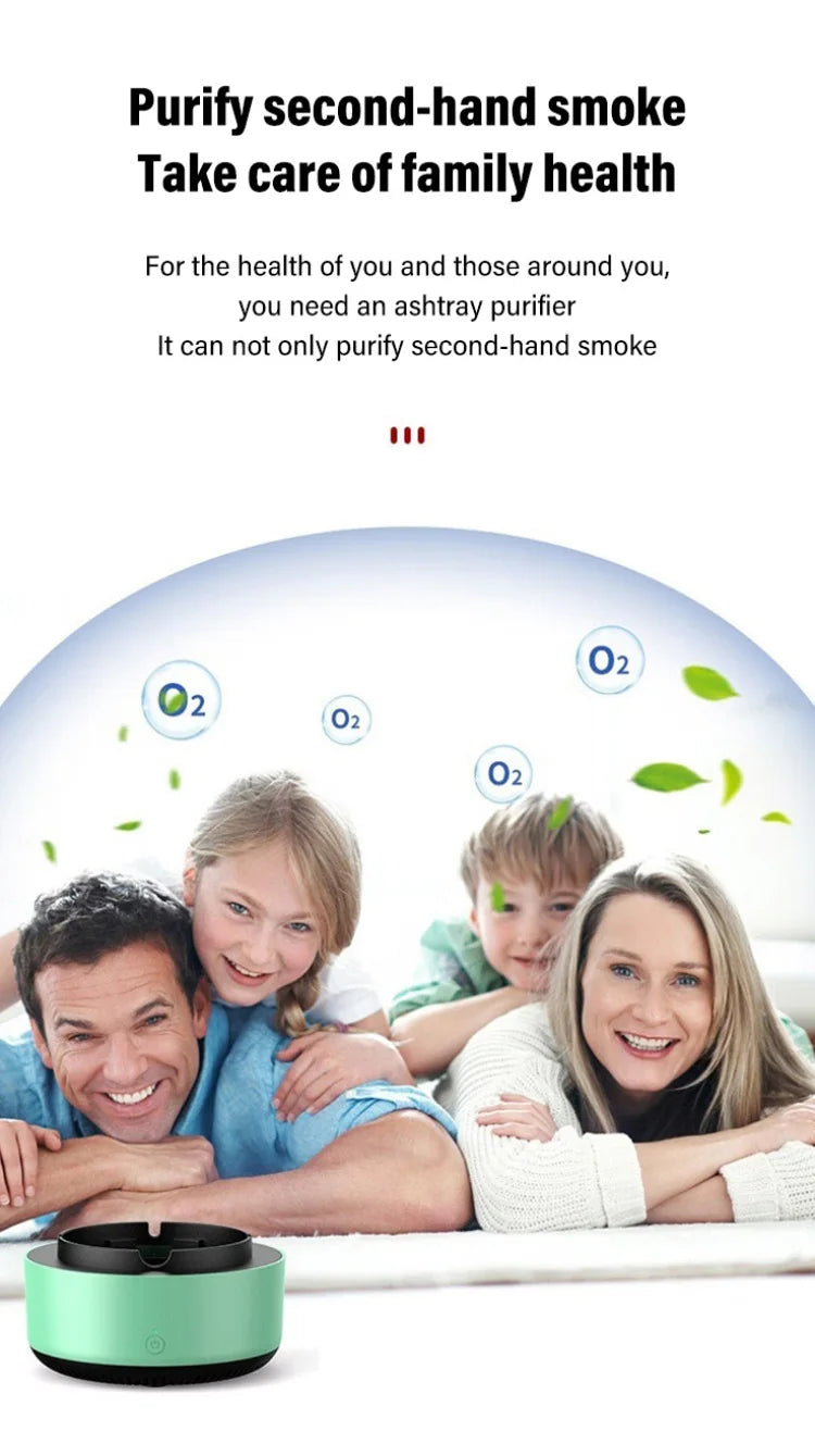 Smart Air Purifier for Living Room Home Remove Secondhand Smoke Odor