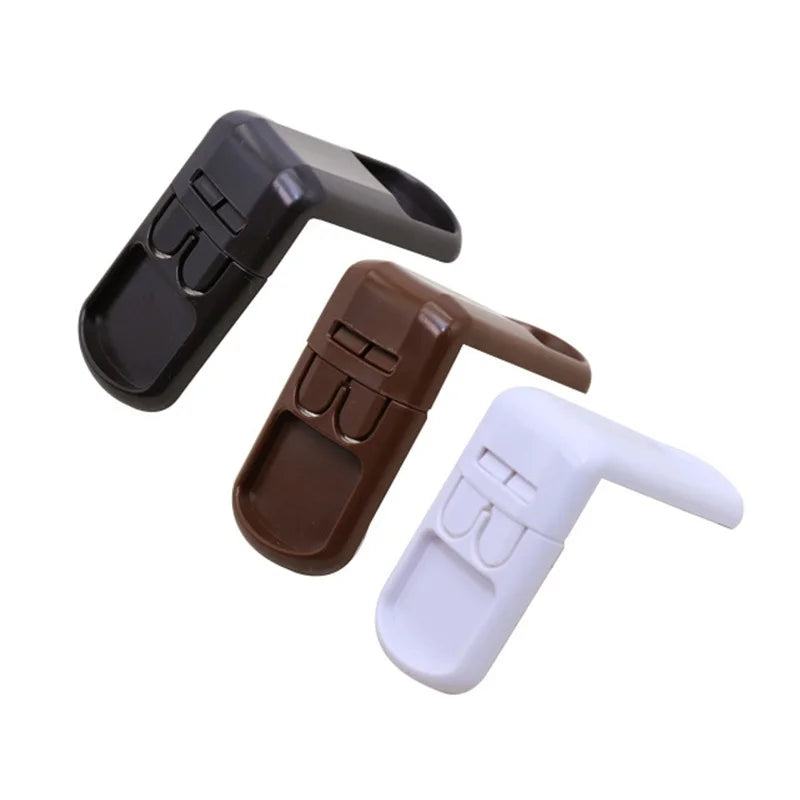 Baby Safety DrawerDouble snap multifunction Lock Anti-Pinching Hand Cabinet Lock Baby Safety Protection From Children Security