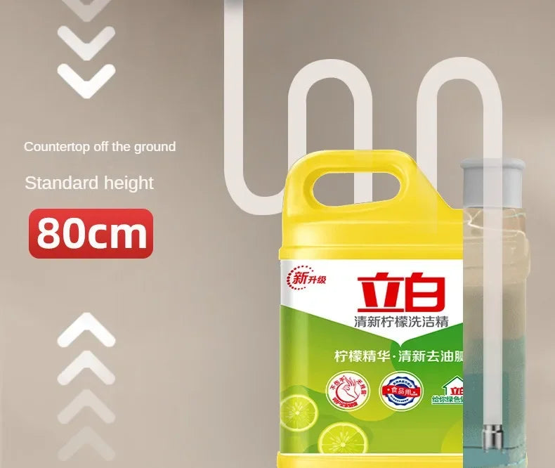 Kitchen Sink Soap Dispenser Detergent Soap Extender Detergent Presser for Detergent and Hand Soap Kitchen Accessories