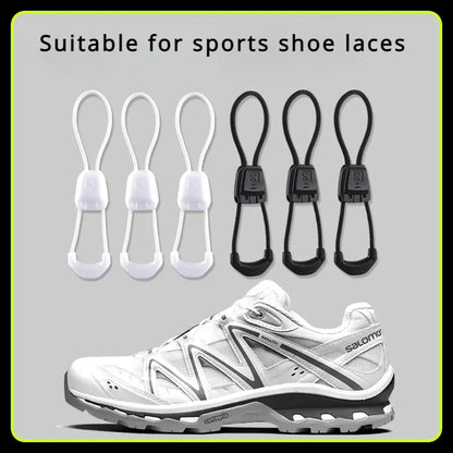 New Quick Lace Kit No Tie Round Tennis Shoe Laces Without Ties Adult Kids Quality Running Sneakers Shoelaces for Shoe Accessorie