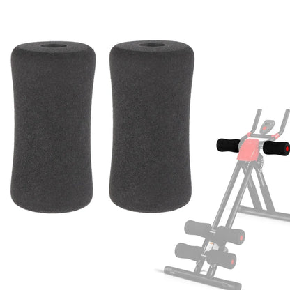 2Pcs Foot Foam Pads Rollers Replacement For Leg Extension For Weight Bench For Gym Exercise Machines Foot Foam Pads